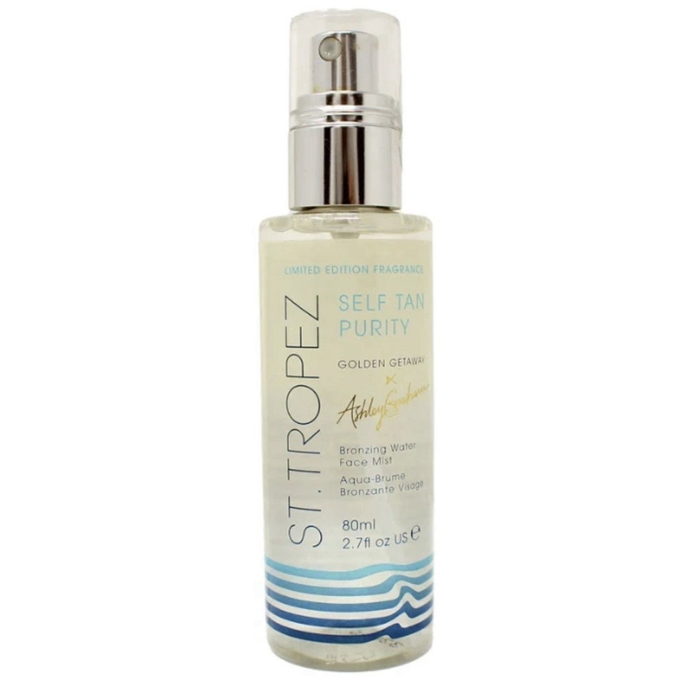 St. Tropez Self Tan Purity Golden Getaway x Ashley Graham Face Mist 2.7oz New